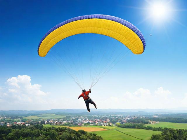 九游体育网站_ 乡村滑翔伞飞行节，天空中的速度与自由，滑翔伞项目介绍