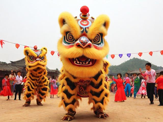 九游体育网站_ 乡村传统舞狮比赛，文化的节奏与运动的激情