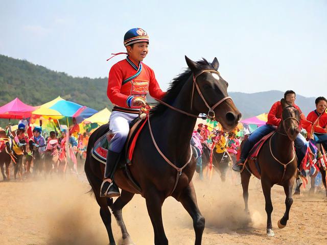 九游体育网站_ 乡村特色骑马节，感受民族文化中的运动魅力，骑马活动